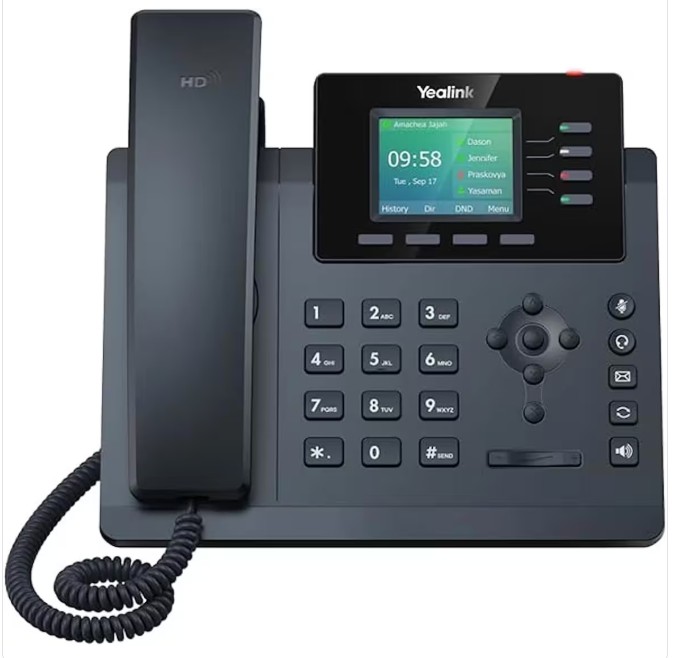 Yealink T34W IP Telefon PoE ve Wi Fi Destekli